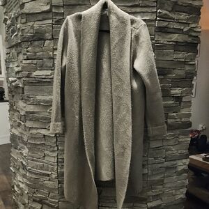 Pink Martini Gray Long Coat